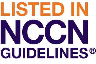 LISTED IN NCCN GUIDELINES®