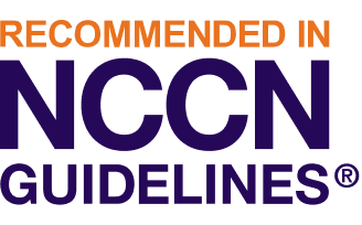Recommended in NCCN Guidelines text image